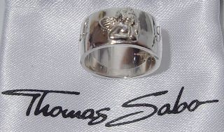 Thomas Sabo Silber Ring  I`am an angel  Größe 54 (17,2)