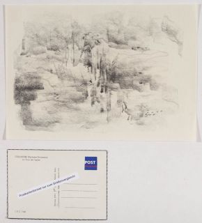 Rudolf MUCHOW *1889 abstrakt INFORMEL Zeichnung 1949/51
