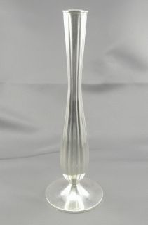 55f  Schlanke elegante Vase aus Silber   Gottlieb Kurz