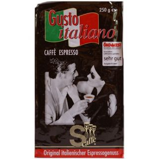 36EUR/100g) Gusto Italiano Caffè Espresso, 250 g gemahlen