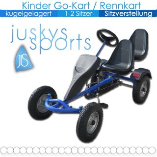 GO KART 2 SITZER Kettcar Renncart Gocart Kinder Kart Cart