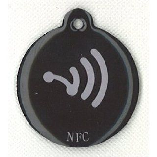 NFC Tag 1k als Anhänger in schwarz mit Mifare Classic 