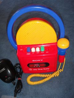 My first Sony  Kinder Kassettenrecorder
