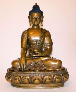 Buddha Amitabha Figur 9 Kg Unikat Nepal Galerie Plastik Kunst Tibet