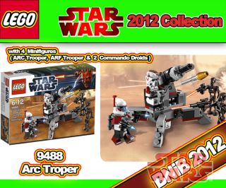 NEU LEGO STAR WARS 9488 ARC Elite Clone Trooper Commando Droid Battle
