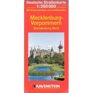 Mecklenburg, Nördliche Mark Brandenburg 1  250 000. Ravenstein