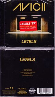 Avicii Levels 5 Track CD Remixes Skrillex and Cazzettes NYC Mode Mix