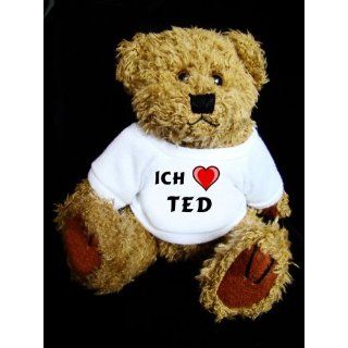 Teddy Bear mit Ich liebe Ted t shirt Spielzeug