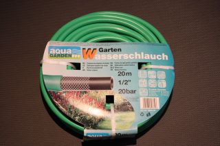 Top Qualität 20m 1/2 Gartenschlauch Wasserschlauch Schlauch 0,5 Zoll