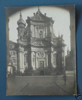 Gundermann   WÜRZBURG Klosterkirche   Foto um 1900