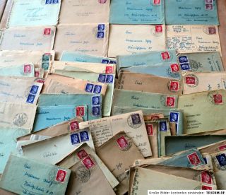 67 alte Briefe 1942 April 1945 Rochlitz Königshain Mittweida aus