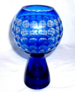 Vase VEB Harzkristall Derenburg ENTW.Marita Voigt um 1960/70