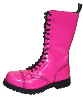 Boots and Braces Pink 14 Loch Springerstiefel Rangers