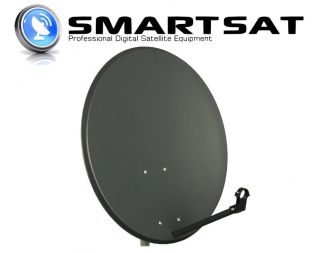 Smartsat SDA 80cm anthrazit   Alu Satelliten Schüssel   Sat Antenne