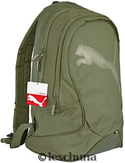 PUMA Big Cat Backpack Rucksack Tasche Olive Green NEU