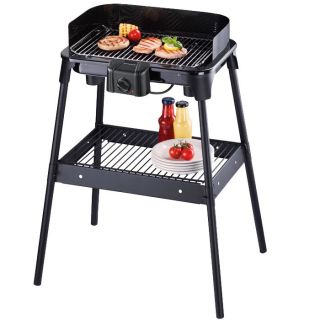 Barbecue Grill Standgrill Grill 2500 W 76cm Grillhöhe