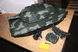 Ware XXL 83 CM RC M1 ABRAMS Panzer R C MAssSTAB 1 12 Schussfunktion