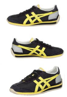 Asics Schuhe CALIFORNIA 78 OG VIN Black Blazing Yellow Sneaker Unisex