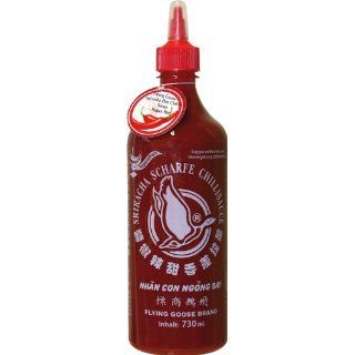 Flying Goose Chilisauce, Sriracha, sehr scharf, 1er Pack (1 x 730 ml