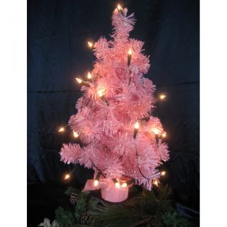 Tannenbaum Weihnachtsbaum 60cm pink rosa Xmas tree Christbaum 20er
