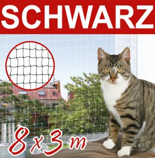 TRIXIE Katzenschutznetz   SCHWARZ Balkonnetz Katzennetz