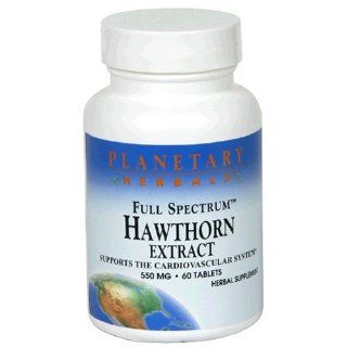 Hawthorn Extract 550mg 60 Tablets Drogerie & Körperpflege