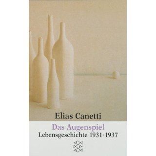 Das Augenspiel Lebensgeschichte 1931 1937 Elias Canetti