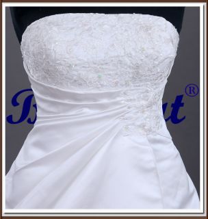 BY102 TOP Brautkleid Hochzeitskleid Robe für Braut 38   54 oder