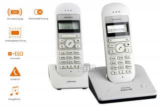 Swissvoice Avena 109 Duo   Schnurlos Analog Telefon Set mit CLIP / 2