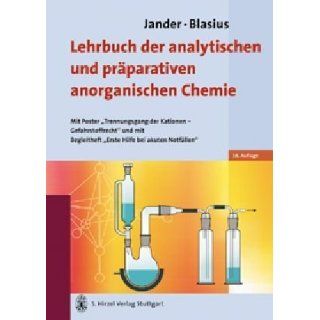 Jander/Blasius Lehrbuch der analytischen und präparativen