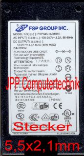 LCD Monitor Netzteil 12V 4A FSP048 1AD101C 5,5x2,1mm