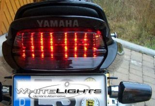 LED Heckleuchte/Rücklicht schwarz Yamaha XJR 1300