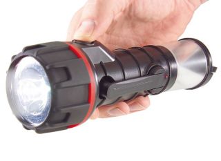 Wetelux Kurbel Taschenlampe mit Laternenfunktion (8 LED