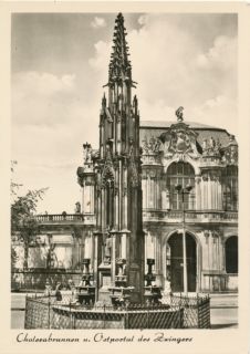Dresden Cholerabrunnen Ostportal Zwinger ngl 108.109