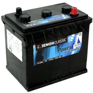 Jenox Classic 6V 112Ah 720 A/EN Autobatterie TRABANT, Oldtimer