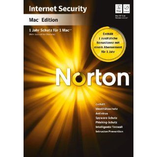 Norton Internet Security MAC 4.1   2 PCs Software