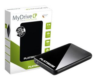 Platinum MyDrive CP schwarz 1TB 2,5 Zoll externe Festplatte HDD 1000GB