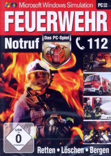 Feuerwehr Notruf 112 (PC) Einsatz Simulation Spiel NEU