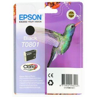 Epson T0801 Tintenpatrone schwarz Bürobedarf