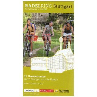 RadelRing Stuttgart   Radwanderkarte   15 Themenrouten durch Stuttgart