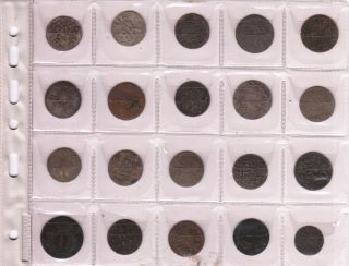 nsw leipzig Preussen 20 Kleinmünzen 1709 1810, viel Silber