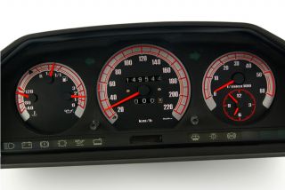 Mercedes W124, W126, (W201)190 Plasma tacho illuminated glow gauge
