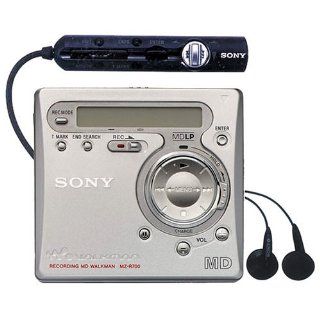 Sony MZ R700/S tragbarer MiniDisc Rekorder silber Audio