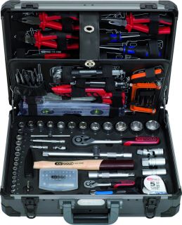 KS Tools Werkzeugsortiment im Koffer 127 tlg. 911.0727 Werkzeugkoffer