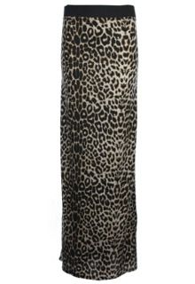 Damen Rock Langer Leoparden Muster Maxi Größe 36 42 Damenmode Kleid