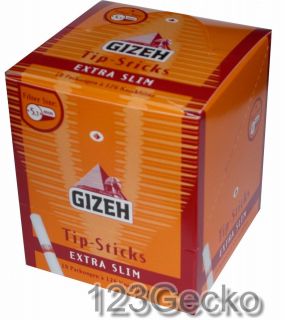 Slim Gizeh Knickfilter 10 x 126 Slimfilter 5,3 mm Durchmesser