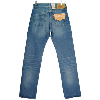 Levis® 501® Standard Fit Ground Down NEU   Blau Mittelblau Jeans
