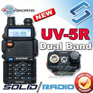 BaoFeng Dual band UV 5R VHF/UHF Dual Band Radio 136 174 400 480Mhz FM