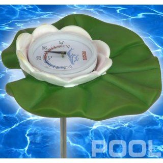 Seerose Pool Schwimmbad Teich Bade Thermometer Modell ELECSA 3082