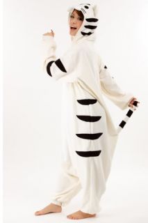 Halloween Costumes White Tiger costume Kigurumi Japanese party pajamas